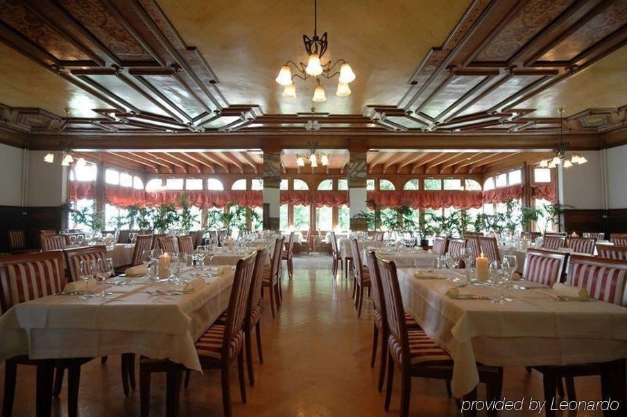 Jugendstilhotel Paxmontana Flueli-Ranft 레스토랑 사진
